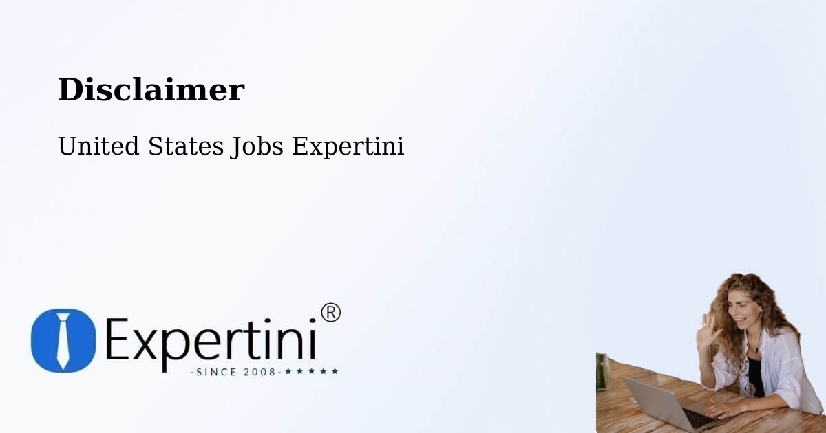 Disclaimer – Ossining - United States Jobs Expertini