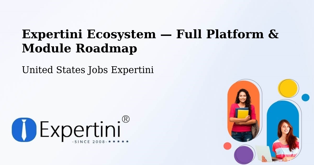 Expertini Ecosystem — Full Platform & Module Roadmap – Ossining