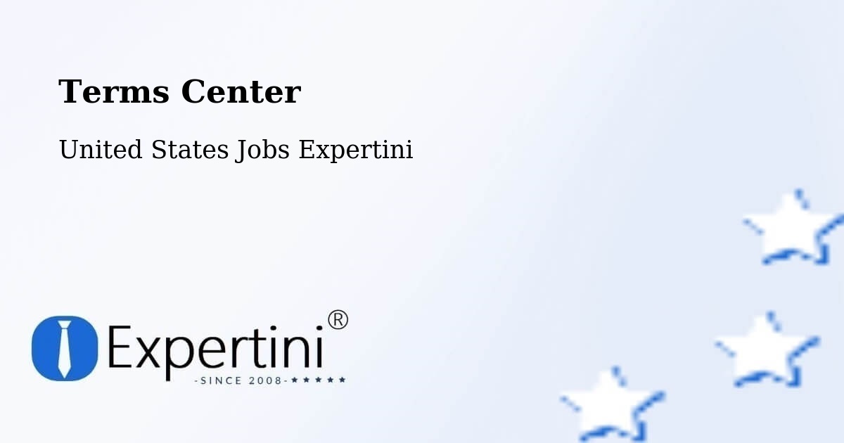 Terms of Service – Ossining - United States Jobs Expertini